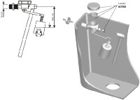 Plovákový ventil WC SAM T-2443